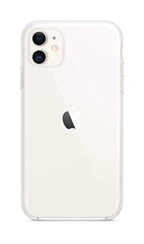 Apple - Back cover for mobile phone - polycarbonate, thermoplastic polyurethane (TPU) - clear - for iPhone 11