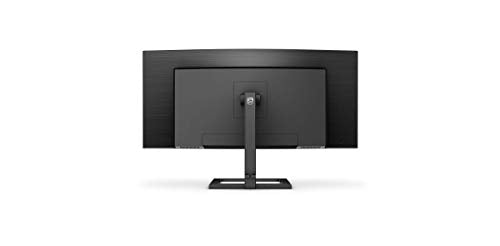 Philips E-line 346E2CUAE - LED monitor - curved - 34" - 3440 x 1440 Ultra WQHD @ 100 Hz - VA - 300 cd/m? - 3000:1 - 1 ms - HDMI, DisplayPort, USB-C - speakers - textured black