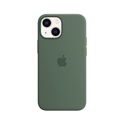 Apple - Back cover for mobile phone - with MagSafe - MagSafe compatibility - silicone - eucalyptus - for iPhone 13 mini