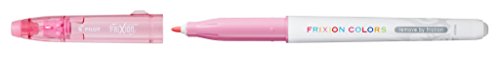 Best Value Pilot Frixion Colors Erasable Fibre Tip Colouring Pen - Baby Pink, Pack of 12