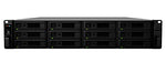 Synology RX1222sas Expansion Unit - Storage enclosure - 12 bays (SATA-600 / SAS) - rack-mountable - 2U