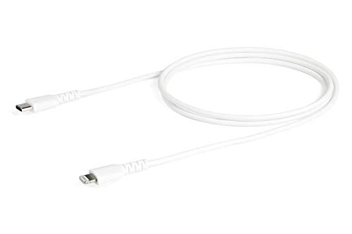 1M White Usb C To Lightning Cable