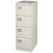 Bisley Filing Cabinet with 4 Lockable Drawers AOC4 470 x 622 x 1321mm Grey