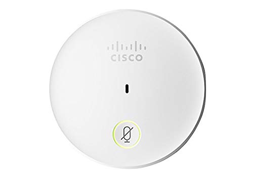 Cisco Telepresence Table - Microphone - for Spark Room 55, Room 70, Room Kit, Room Kit Plus, Codec Plus, TelePresence SX10, TelePresence System SX20, Webex Room 55, Room 70, Codec Plus