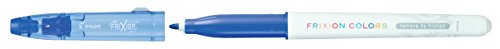 Best Value Pilot Frixion Colors Erasable Fibre Tip Colouring Pen - Blue, Pack of 12