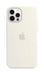 Apple Case with MagSafe - Back cover for mobile phone - silicone - white - for iPhone 12, 12 Pro