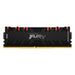 Kingston FURY Renegade RGB - DDR4 - module - 8 GB - DIMM 288-pin - 4000 MHz / PC4-32000 - CL19 - 1.35 V - unbuffered - non-ECC - black