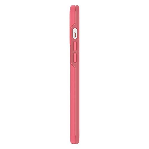 OtterBox Symmetry Series+ with MagSafe - Back cover for mobile phone - polycarbonate, synthetic rubber - tea petal pink - for Apple iPhone 12 Pro Max