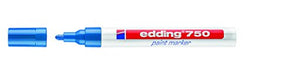 Best Value Edding 750 Opaque Bullet Tip Paint Marker - Blue