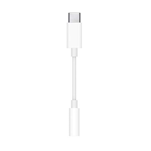 Apple USB-C to 3.5 mm Headphone Jack Adapter - USB-C to headphone jack adapter - USB-C male to stereo mini jack female - for 10.9-inch iPad Air (4th generation), 11-inch iPad Pro (1st generation), 12.9-inch iPad Pro