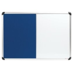 Viking Wall Mountable Combination Board 1200 x 900mm Blue & White