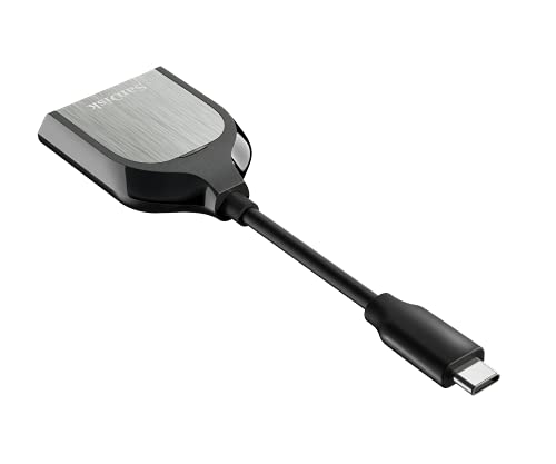 SanDisk Extreme PRO - Card reader (SD, SDHC UHS-I, SDXC UHS-I, SDHC UHS-II, SDHC UHS-II) - USB-C