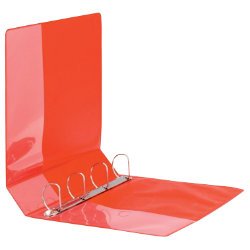 Best Value PRESENTATION STYLE OFFICE RING BINDER A4 RED 4-RINGS 40MM CAPACITY