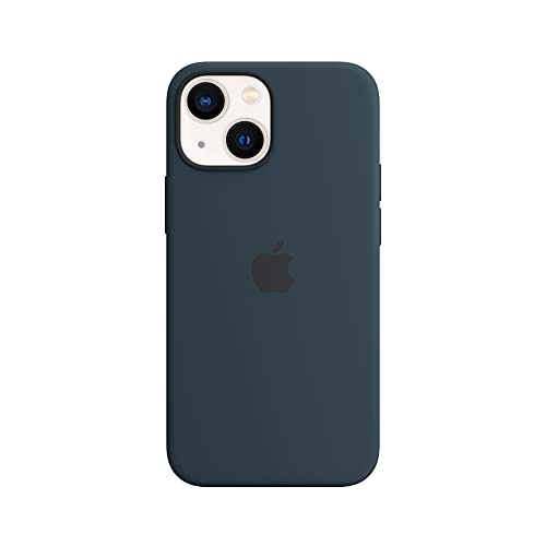 Apple - Back cover for mobile phone - with MagSafe - silicone - abyss blue - for iPhone 13 mini