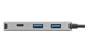 Targus - Hub - 2 x USB 3.2 Gen 1 + 1 x USB-C 3.2 Gen 1 + 1 x USB-C 3.2 Gen 1 (power delivery) - desktop