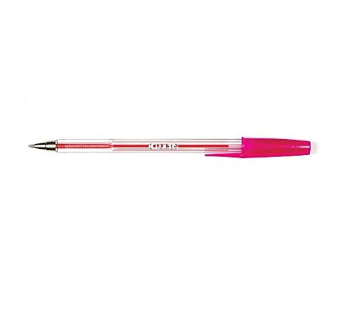 Best Value Hainenko Value Medium Point Ballpoint Pen - Pink (Pack of 50)