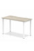 Dynamic Evolve Plus 1200mm Single Starter Desk Grey Oak Top White Frame BE760