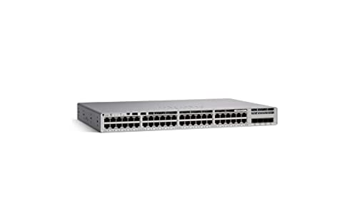 Cisco Catalyst 9300L - Network Advantage - switch - L3 - 48 x 10/100/1000 + 4 x 10 Gigabit SFP+ (uplink) - rack-mountable