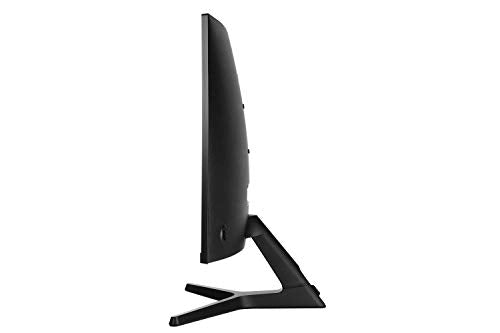 Samsung C27R500FHR - CR50 Series - LED monitor - curved - 27" (26.9" viewable) - 1920 x 1080 Full HD (1080p) @ 60 Hz - VA - 300 cd/m? - 3000:1 - 4 ms - HDMI, VGA - dark grey/blue