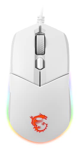 MSI Clutch GM11 RGB 5000 DPI USB A Mouse