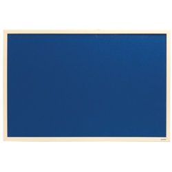 Viking Wall Mountable Notice Board 90 x 60 cm Blue