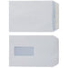 Best Value Premium Peel & Seal Envelopes White Pocket C5 110gsm Window -Box of 500