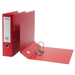 Best Value Polypropylene Lever Arch File A4 70mm Red - EACH