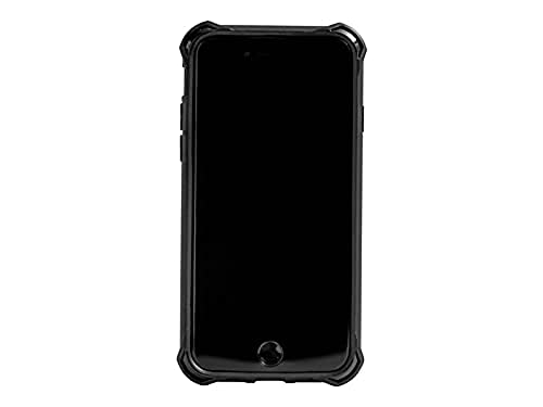 techair classic pro - Back cover for mobile phone - rugged - polycarbonate, thermoplastic polyurethane (TPU) - black