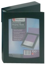 Best Value Rexel A3 24 Pocket Clearview Display Book - Black