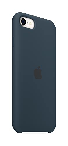 Apple - Back cover for mobile phone - silicone - abyss blue - for iPhone 7, 8, SE (2nd generation), SE (3rd generation)