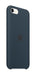 Apple - Back cover for mobile phone - silicone - abyss blue - for iPhone 7, 8, SE (2nd generation), SE (3rd generation)