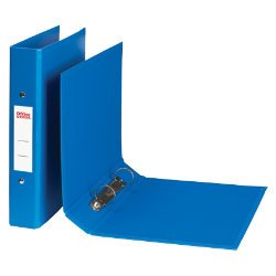 Best Value 2 Ring A4 Polypropylene Ring Binders Blue - Single