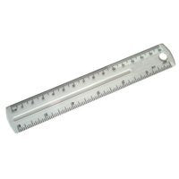 Valuex Clear Plastic Ruler 150Mm / 6 Inch Single