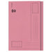 Best Value Square Cut Folders Foolscap 180gsm Pink - Pack of 100