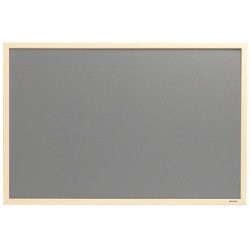 Viking Wall Mountable Notice Board 90 x 60 cm Grey