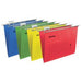 Best Value niceday Clarafile Suspension Files V Base Foolscap Assorted - Pack of 50