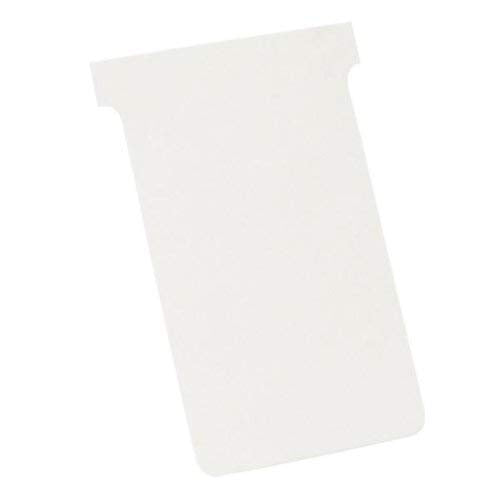 Best Value Nobo A110 T-Cards - White (Pack of 100)