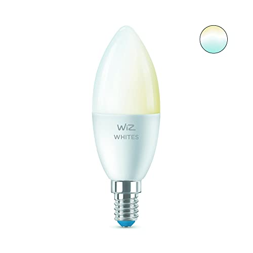 WiZ Connected - LED light bulb - shape: C37 - E14 - 4.9 W (equivalent 40 W) - class A+ - warm to cool white light - 2700-6500 K