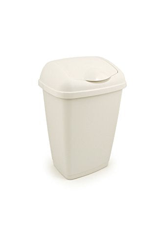 Best Value Bentley Industrial 50 Liter Flip Top Bin - White