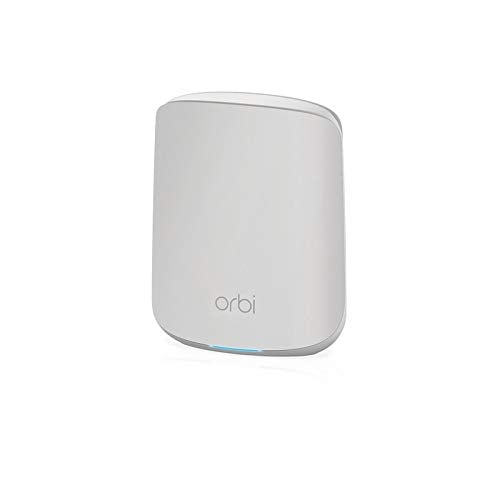 NETGEAR Orbi RBK353 - Wi-Fi system (router, 2 extenders) - up to 3,229 sq.ft - mesh - GigE, 802.11ax (Wi-Fi 6) - 802.11a/b/g/n/ac/ax - Dual Band