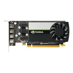 NVIDIA Quadro T1000 - Graphics card - Quadro T1000 - 4 GB GDDR6 - PCIe 3.0 x16 - 4 x Mini DisplayPort - for Workstation Z2 G5, Z2 G8, Z4 G4, Z6 G4, Z8 G4