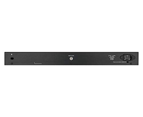 D-Link DGS 1250-52XMP - Switch - L3 Lite - smart - 48 x 10/100/1000 (PoE) + 4 x 10 Gigabit SFP+ - rack-mountable - PoE (370 W)