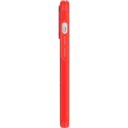 OtterBox Symmetry Plus Clear iPhone 13 Pro In The Red - translucent red