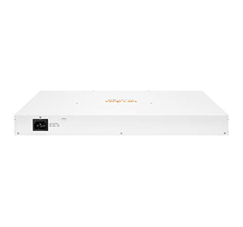 HPE Aruba Instant On 1930 24G Class4 PoE 4SFP/SFP+ 370W Switch - Switch - L3 - Managed - 24 x 10/100/1000 (PoE) + 4 x 1 Gigabit / 10 Gigabit SFP+ - rack-mountable - PoE (370 W)