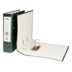 Best Value Coloured Lever Arch File 2 hole 70mm capacity - Priced EACH - Dark Green