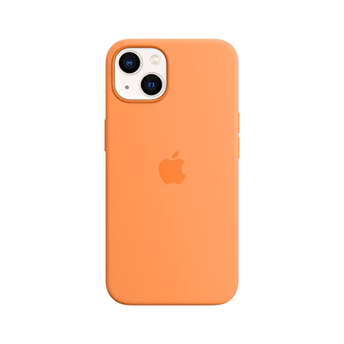 Apple - Back cover for mobile phone - with MagSafe - silicone - marigold - for iPhone 13