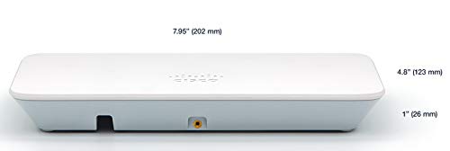 Cisco Meraki Go GR10 - Radio access point - 802.11ac Wave 2 - Wi-Fi 5 - 2.4 GHz, 5 GHz - DC power - wall mountable