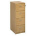 Impulse 4 Drawer Filing Cabinet Oak I000782