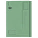 Best Value Square Cut Folders A4 180gsm Green - Pack of 100