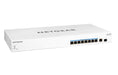 NETGEAR Smart GS710TUP - Switch - L3 Lite - smart - 9 x 10/100/1000 (PoE++) + 1 x Gigabit SFP - rack-mountable - PoE++ (480 W)